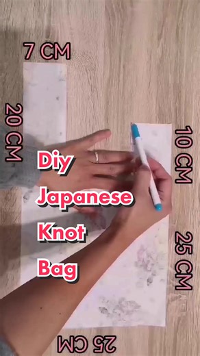 Japanese Knot Bag Tutorial: Easy DIY Guide
