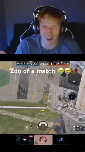 Game chat is a zoo on pc 😭🙏 #crayth #r6 #siege #coach #champ #fyp #funny #copper