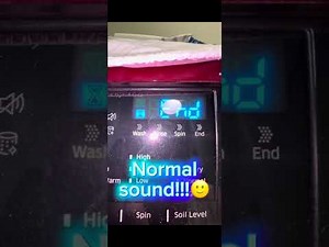 2017 Samsung Washing Machine End of Cycle, but it gets faster!!!🤪