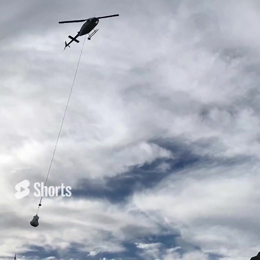 Helicopter Mining Gold Ore Extraction Process