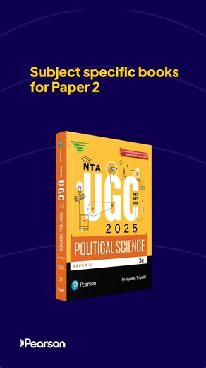 Elevate your preparation with our complete UGC NET Series: Bestselling Paper 1 Books Subject specific books for Paper 2 Prepare with clarity. Learn with Purpose. Grow with Pearson. 🔗 https://www.amazon.in/stores/page/C58A3FB6-9169-4140-ABE0-9DA566639BB2 . . . . . . . #PearsonIndia #PearsonBooks #PearsonEducation #PearsonLearning #PearsonUGCNET #UGCNETSeries #UGCNETPrep #UGCNETBooks #PearsonUGCNETBooks #UGCNETGuide #UGCNET2025 #UGCNETPreparation #UGCNETExam #UGCNETCoaching #CompetitiveExamPrep |