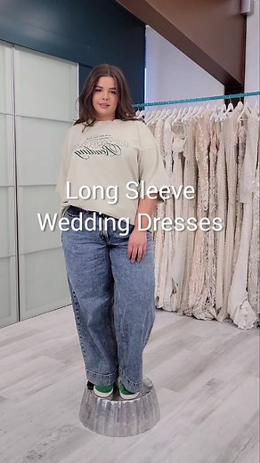 Meet 5 favorite long sleeve wedding dresses! From lace to satin to beading... just 5 from among hundreds of options in-store. Every wedding dress shown is available to try-on at our Salt Lake City, Utah bridal shop.