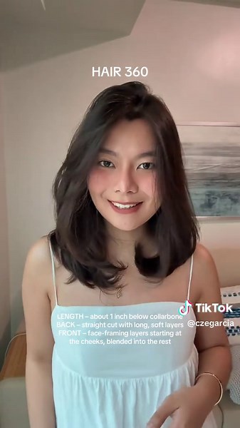 90s Layered Bob Cut: A Complete 360 View 🌸💗