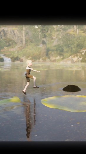 Replying to @madmorph Meet the monster in the lake, this indie horror game is based on Nordic folklore, fables and fairy tales and will have lots of different creatures! The early demo is amazing. #gametok #folklore #nordic #gamer #scary #urbanlegend #horror #mystery #story #norway #indiegames