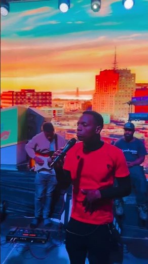 Yo Maps rehearsal for Mosi Day of Thunder 2025 in Livingstone: Yo Maps - My Hero Live music