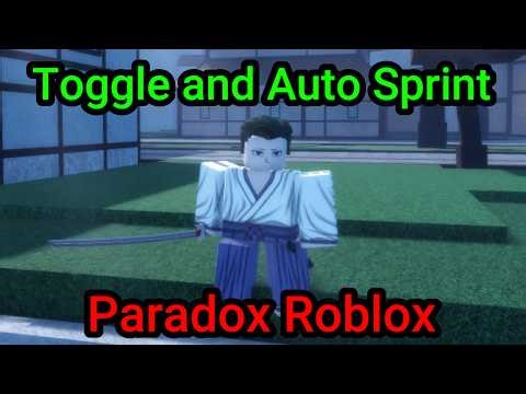 How to Toggle Sprint or Auto Sprint in Paradox Roblox