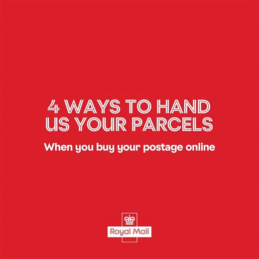 Got a parcel to send? It costs less** to buy your postage online! There are a number of ways you can hand your parcel to us. Buy postage and book a collection at: http://ms.spr.ly/6185cImXd * offer ends 30/04/24 ** vs over-the-counter, excluding International Economy. | Royal Mail