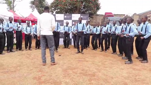 Wanafunzi wa Nyambaria Boys High School Wakiwa na KRAat30