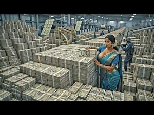 Inside the Indian Currency Factory – Full Process How Million Dollar Notes Are Made