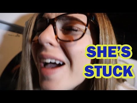 She GOT STUCK In Dryer