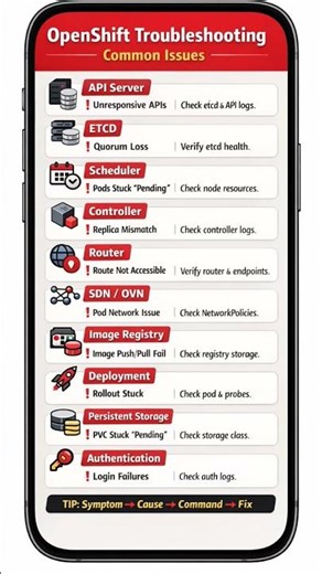 Openshift issues, solutions #mahamantra #studies #ias #shorts #ytshorts #youtube #ai #clouds #tech