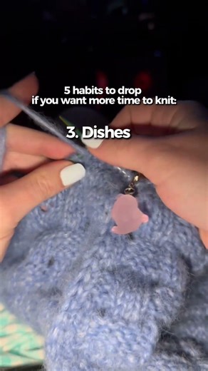 How to find more time for knitting 🧶 5 habits I’m dropping to finish more knitting projects
