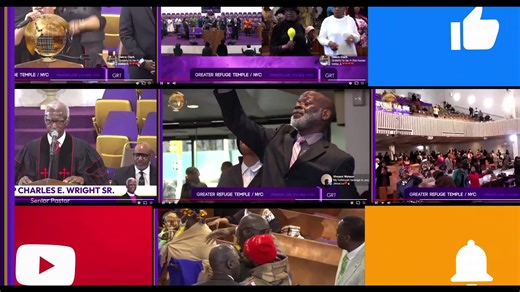 Greater Refuge Temple Church 2081 Adam Clayton Powell Jr. Blvd. New York, NY 10018 212-866-1700 All are Welcome! Pastor, Bishop Charles E. Wright Sr. Assistant Pastor, Bishop William Wilkins Jr. | Greater Refuge Temple Church