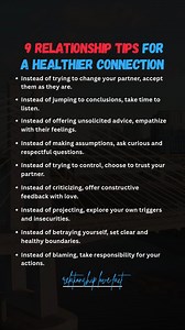 1.4K views · 18 reactions | 9 Relationship tips for a healthy connection | Relation & Love Fact | Facebook
