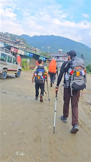 The Journey Begins 🥾🏔️ | Annapurna Base Camp Trek | Nepal Adventure Vlog