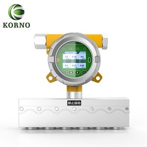 [Hot Item] Certificado CE 6 en 1 Analizador de Gas Múltiple en Línea Detector Fijo de Gases Múltiples Detector de Gases Combustibles y Tóxicos Lel/Co/O2/H2s/CO2/Voc