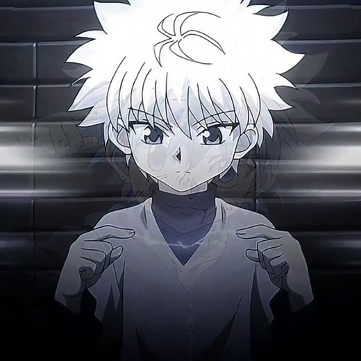 Killua:baka😭#hxh #hunterxhunter #anime #killuazoldyck #killua