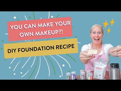 Make your own makeup! DIY Natural Foundation Recipe