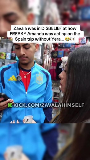 Zavala was in DISBELIEF at how FREAKY Amanda was acting on the Spain trip without Yera… 😭👀 #zavala #amandasolis #yera