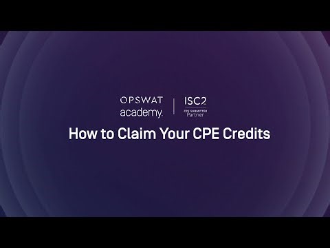 How to Claim Your ISC2 CPE Credits