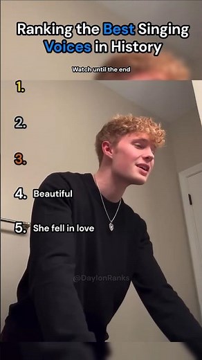 Ranking the Best Singing Voices in History