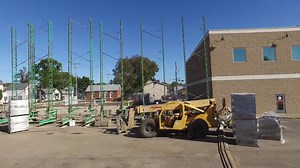 Wieser Brothers Construction has made some progress on our new addition! Here is a little shot of where we are at! | Dave's Guitar Shop