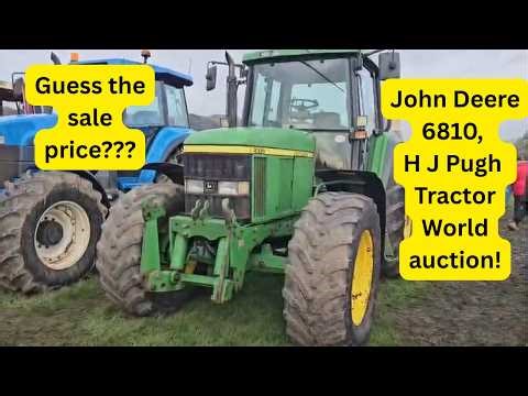 John Deere 6810, Tractor World auction. See what it makes when it goes under the Hammer.