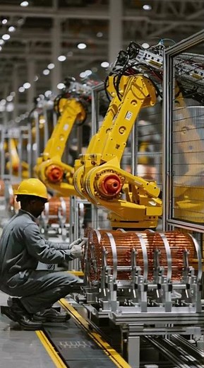 Inside Tesla’s Battery Gigafactory #tesla #gigafactory #battery #EV #technology