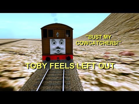 TOBY HITS A ROCK | Trainz Remake Clip - Toby Feels Left Out