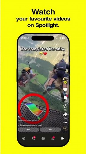 Snapchat Spotlight SaaS concept video