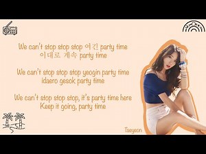 Girls’ Generation (소녀시대)-Party Color Coded Lyrics (Han/Rom/Eng)