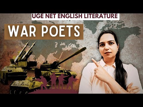 Important War Poets & Their Poems | Wilfred Owen, Sassoon, Rubert Brooke English Literature UGC NET