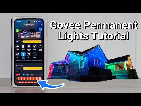Beginner App Guide to Customize Your Govee Permanent Outdoor Lights