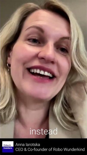 Anna Iarotska, CEO & Co-founder of Robo Wunderkind