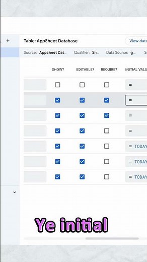 AppSheet Secrets EXPOSED Non Editable Fields Made Easy!