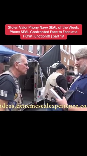 Stolen Valor Phony Navy SEAL of the Week. Phony SEAL Confronted Face to Face at a POW Function!!! | part 19