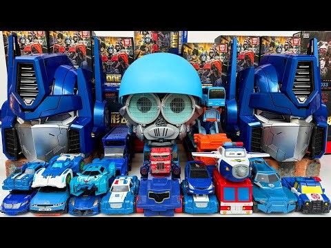 Transformers MOVIE 5: Sqweeks Smart & Giant OPTIMUS PRIME - Stopmotion Robots in Disguise Adventure