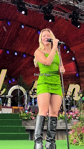 Zara Larsson Rehearsing in the Rain | Throwback Summer Moment