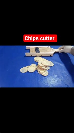 chips cutting machine !! potato chips cutter !! #diy #shortsfeed #trendingshorts #shortvideo