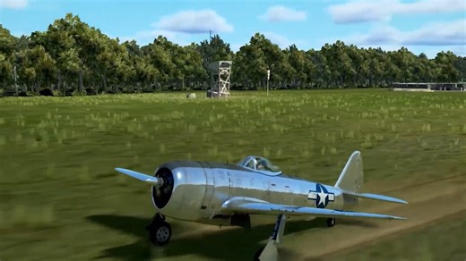 Surviving the skies: P-47 dogfights against deadly German Bf-109s