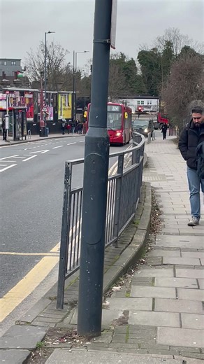 A 224 London bus arriving at Harlesden Station bus stop next to me heading for Alperton Sainsbury’s. Enjoy