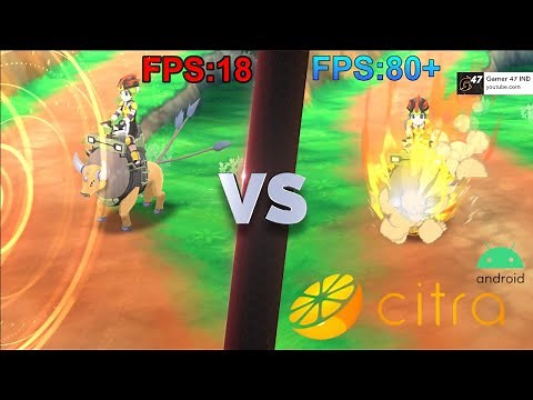 💫How to Setup💫Citra MMJ🍊For Pokemon Ultra Sun To Increase Low FPS📈📈