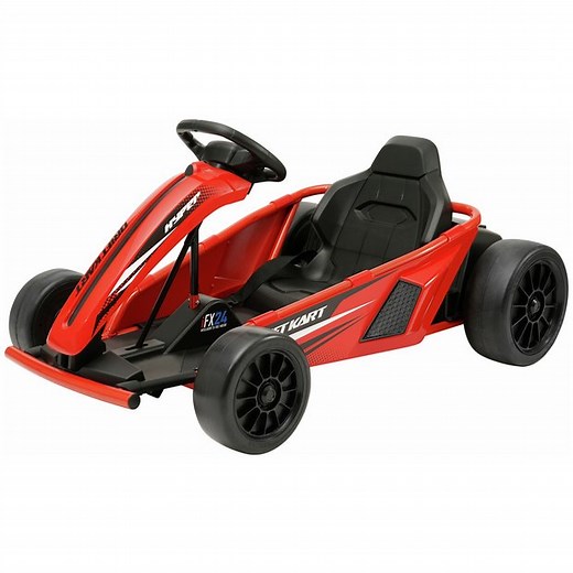 Buy Hyper Drift Go Kart 24V Electric Ride On - Red | Electric ride-ons | Argos