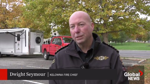 Kelowna Fire Dept. holds evacuation drill