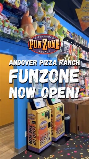 The wait is over ... FunZone is OPEN now!! | Pizza Ranch