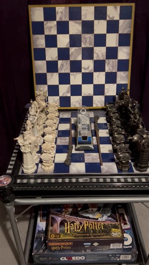 Harry Potter Wizard Chess , DeAgostini Chess Set , The Philosophers Stone #harrypotter #chess #hermionegranger #ronweasley #hogwarts
