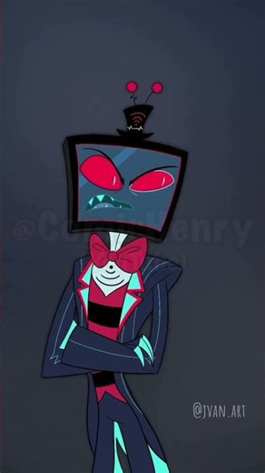 VOX THE GREATEST ENEMY OF ALASTOR / Hazbin Hotel Animatic #shorts Spanish Fandubs