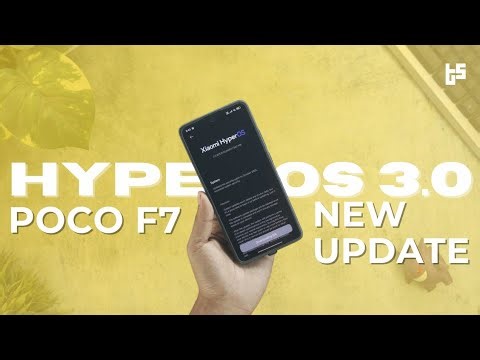 Hyper OS 3.0 New Update On Poco F7 Full Features