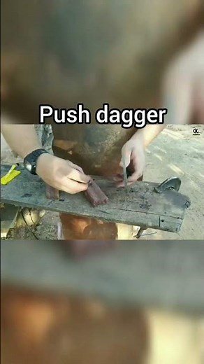 push dagger artesanal