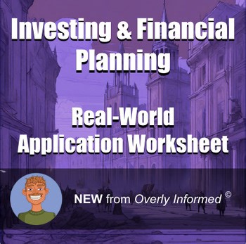 Investing & Financial Planning Real-World Application Worksheet